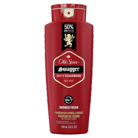 Old Spice Men's Body Wash, Swagger Cedarwood Scent, 24 fl oz