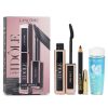 LANCOME - Lash Idole Mascara Set: Volumizing Mascara 8ml + Le Crayon Khol - No. 01 Black 0.7g + Non-Oily Instant Cleanser 30ml 942911 3pcs