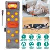 Full Body Massage Mat with Heat 10 Neck Shiatsu Kneading Massage Heads