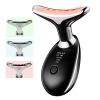 Facial Massager Neck Facial Beauty Device 3 Color EMS Microcurrent Skin Rejuvenation Massagers Lifting Tighten Skin Care Tool Anti Wrinkle Double Chin